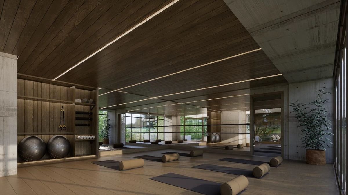 Meditation & yoga room