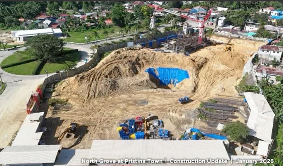 Foundation works in progress, January 2026