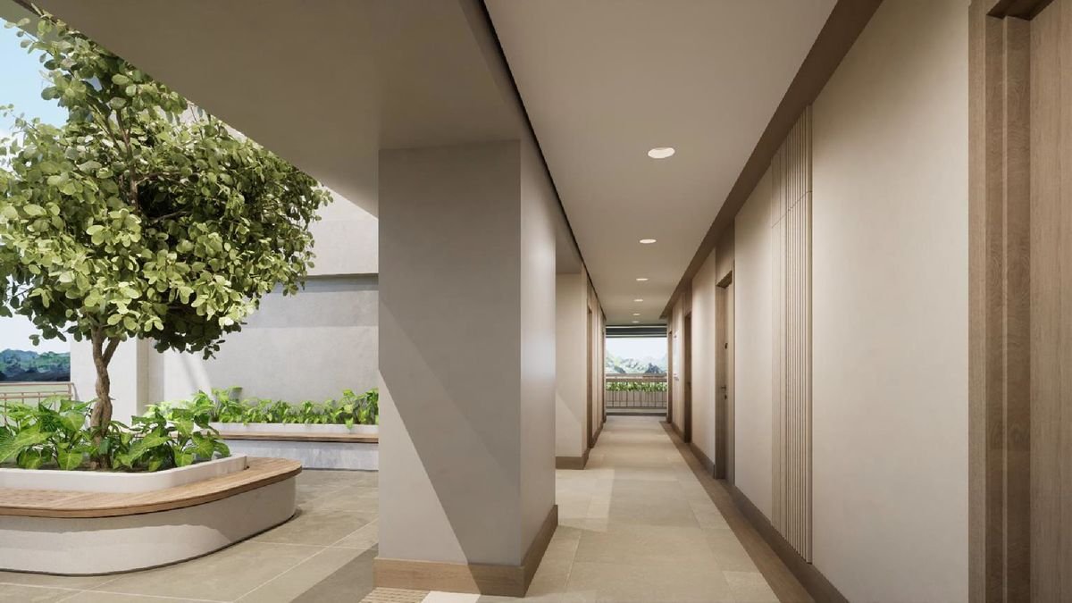 Lumina Tower — Hallway