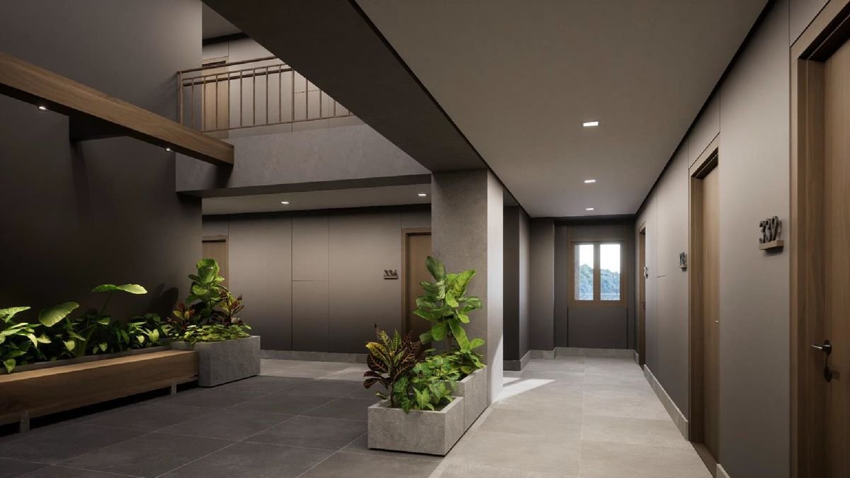 Terra Tower — Hallway