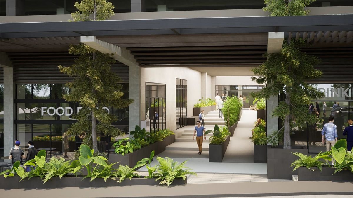Terra Tower lobby entrance