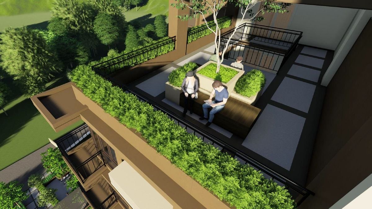 Terra Tower — Pocket garden
